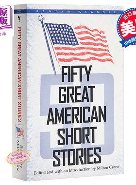 预售 【中商原版】五十大美国短篇小说 英文原版 经典文学 50 Great American Short Stories Milton Crane Bantam Books