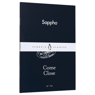 LBS 74 Come Close 英文原版 小黑书 74 萨福 贴近 Sappho 世界经典名著【中商原版】