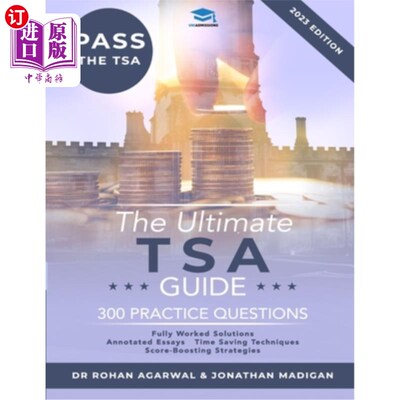 海外直订The Ultimate TSA Guide - 300 Practice Questions: Guide to the Thinking Skills As 终极TSA指南- 3