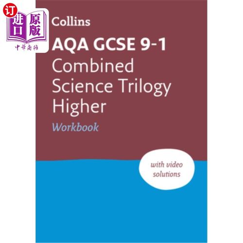 海外直订Aqa GCSE 9-1 Combined Science Higher Workbook: Ideal for Home Learning, 2022 and Aqa GCSE 9