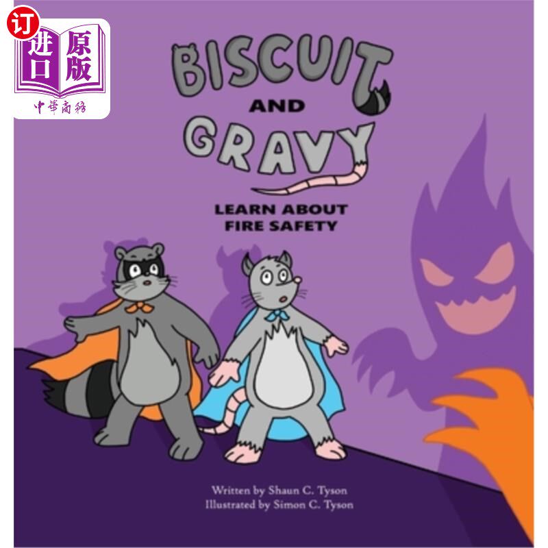 海外直订Biscuit and Gravy Learn about Fire Safety 学习消防安全知识