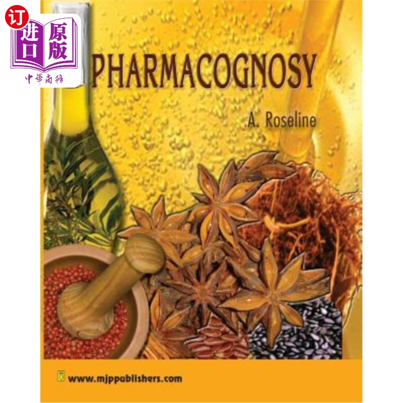海外直订Pharmacognosy 生药学