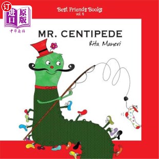 Centipede books Children picture 蜈蚣先生：儿童绘本 海外直订Mr.