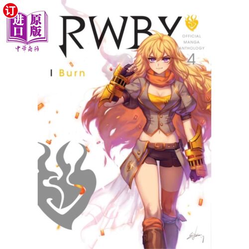 海外直订RWBY: Official Manga Anthology, Vol. 4 RWBY:官方漫画选集，第四卷