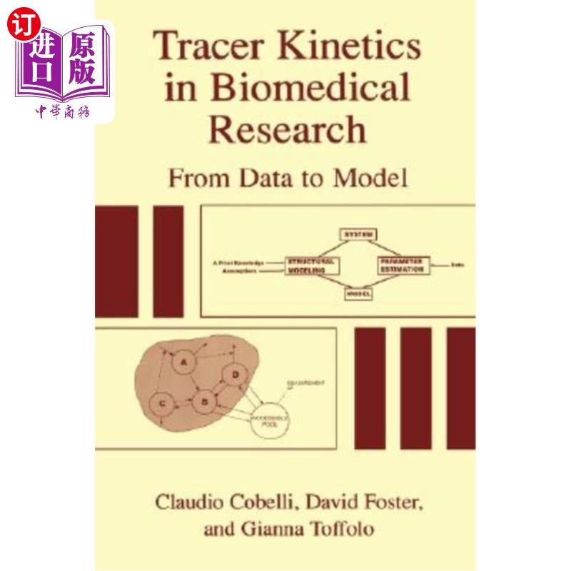 海外直订医药图书Tracer Kinetics in Biomedical Research: From Data to Model 生物医学研究中的示踪动力学：从数据到模型