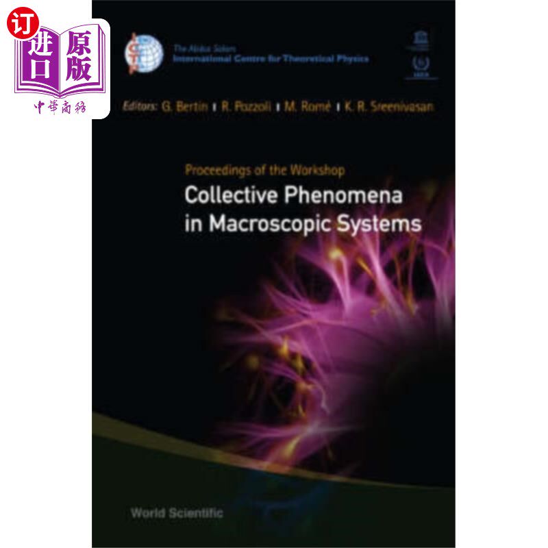 海外直订Collective Phenomena in Macroscopic Systems - Proceedings of the Workshop 宏观系统中的集体现象研讨会论文集