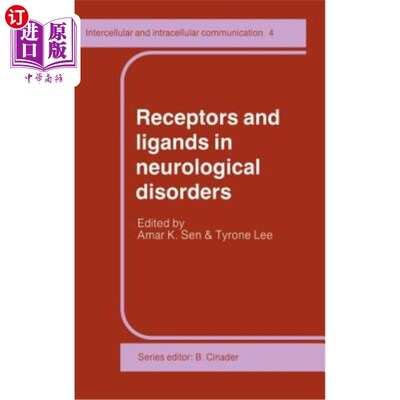 海外直订医药图书Receptors and Ligands in Neurological Disorders 神经系统疾病中的受体和配体