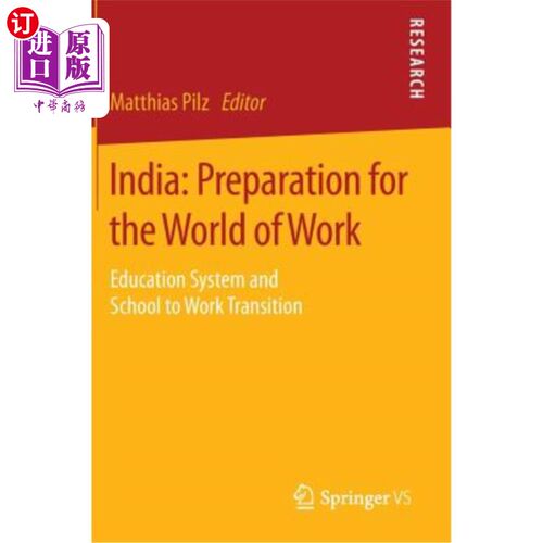 海外直订India: Preparation for the World of Work: Education System and School to Work Tr 印度：为工作世界做准备：教