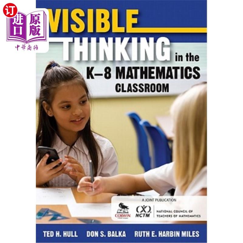 海外直订Visible Thinking in the K-8 Mathematics Classroom K-8数学课堂中的可视思维