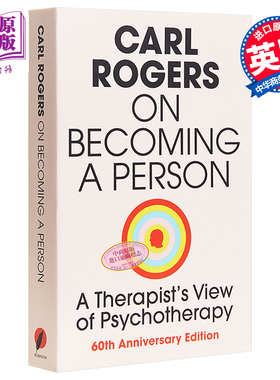 个人形成论 我的心理治疗观 英文原版On Becoming a Person Carl Rogers【中商原版】