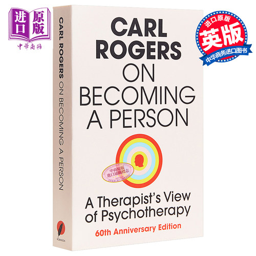 个人形成论 我的心理治疗观 英文原版On Becoming a Person Carl Rogers【中商原版】