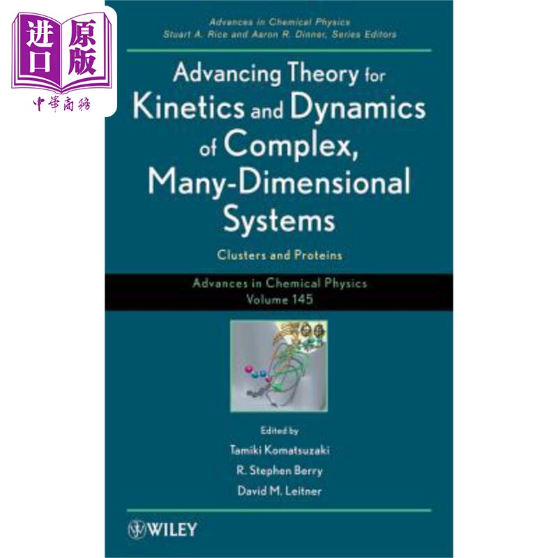 现货 Advancing Theory for Kinetics and Dynamics of Complex  Many Dimensional Systems Tamiki Komatsuzaki
