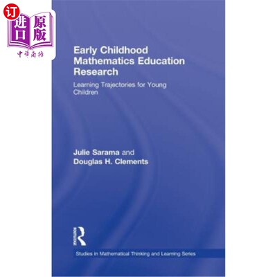 海外直订Early Childhood Mathematics Education Research: Learning Trajectories for Young  幼儿数学教育研究:幼儿学习