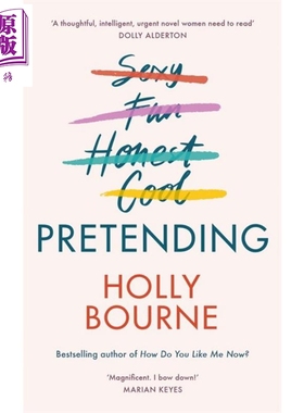 预售 Pretending 英文原版 假装完美 小说 Holly Bourne【中商原版】