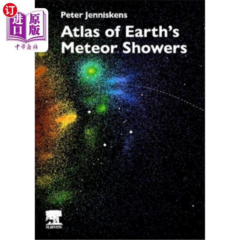 海外直订Atlas of Earth's Meteor Showers 地球流星雨地图集