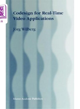 海外直订Codesign for Real-Time Video Applications 实时视频应用的协同设计