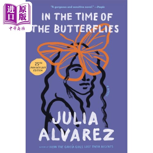 蝴蝶飞舞时 In the Time of the Butterflies 英文原版 Julia Alvarez 历史虚构小说【中商原版】