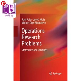 Research Solutions Problems and 运筹学问题：陈述与解决方案 Statements 海外直订Operations