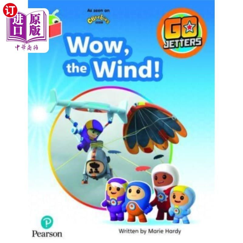 海外直订Bug Club Independent Phase 4 Unit 12: Go Jetters... Bug俱乐部独立第四阶段第12单元:Go Jetters: Wow, the Wind