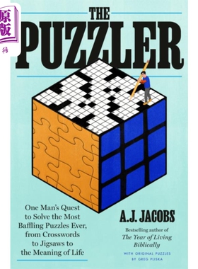 现货 谜题 一个人解决令人困惑的谜题的探索The Puzzler One Man Quest to Solve Baffling Puzzles Ever 英文原版【中商原版】