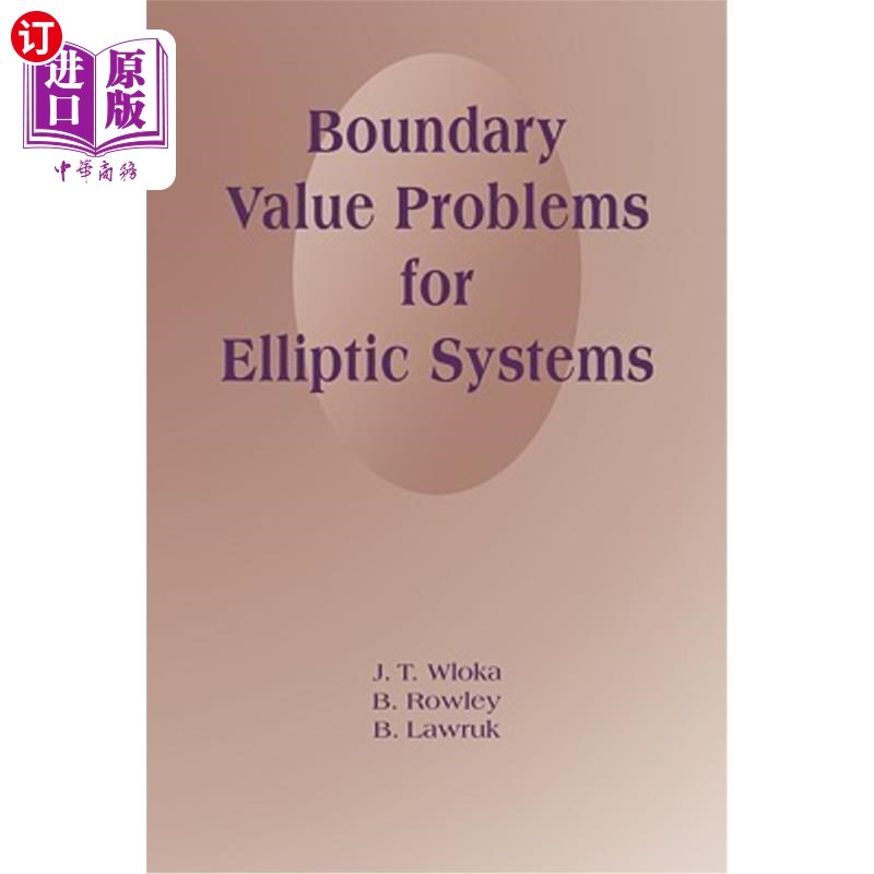 海外直订Boundary Value Problems for Elliptic Systems 椭圆方程组的边值问题