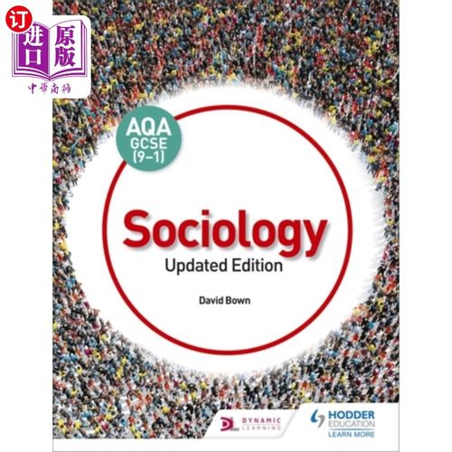 海外直订AQA GCSE (9-1) Sociology, Updated Edition AQA GCSE(9-1)社会学，更新版