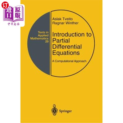 海外直订Introduction to Partial Differential Equations: A Computational Approach 偏微分方程导论：一种计算方法