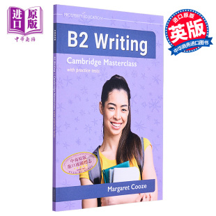 带练习测试剑桥大师课程2023 Cambridge tests 写作提升 practice Writing Masterclass 中商原版 现货 剑桥FCE考试B2等级