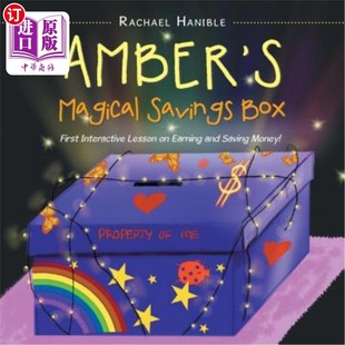 Box Lesson Savings Mone 神奇储蓄箱：关于挣 海外直订Amber Saving First Magical Earning Interactive Amber and