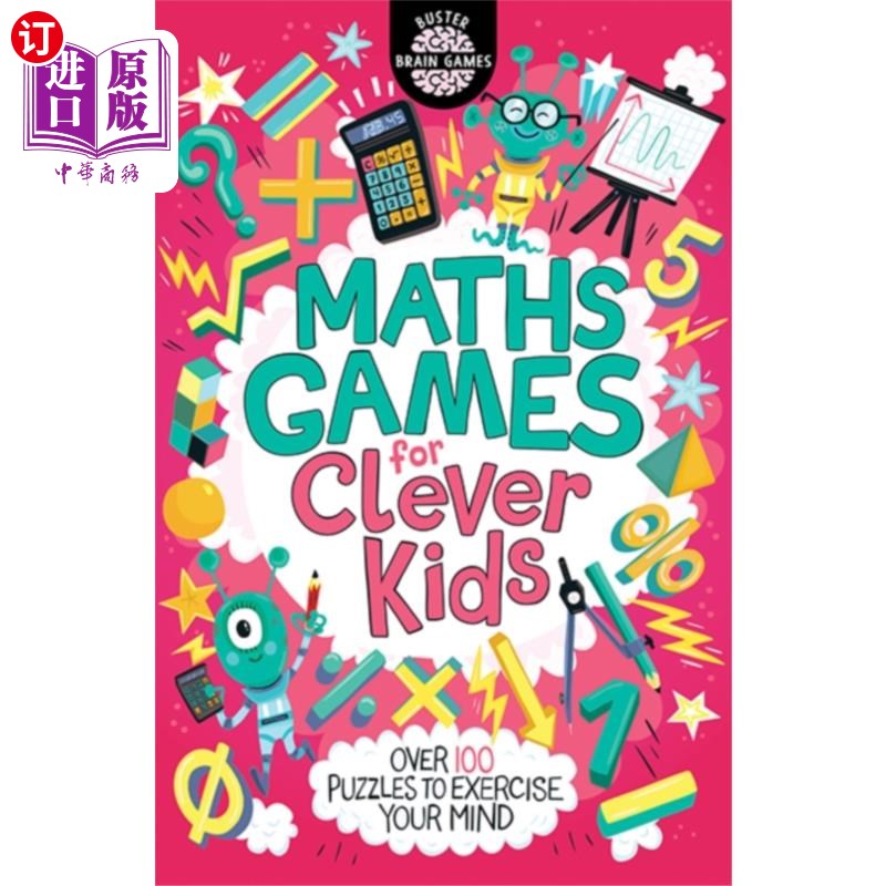 海外直订Maths Games for Clever Kids (R) 聪明孩子的数学游戏(右)