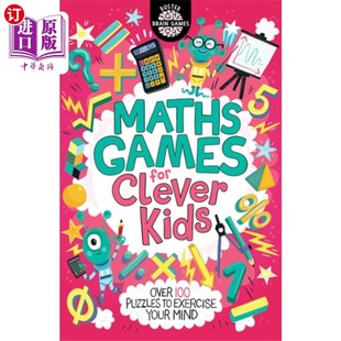 Clever Kids 右 Games 数学游戏 for 聪明孩子 海外直订Maths