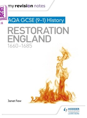 海外直订My Revision Notes: AQA GCSE (9-1) History: Resto... 我的复习笔记:AQA GCSE(9-1)历史:恢复英格兰，1660-1685