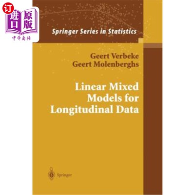 海外直订Linear Mixed Models for Longitudinal Data 纵向数据的线性混合模型