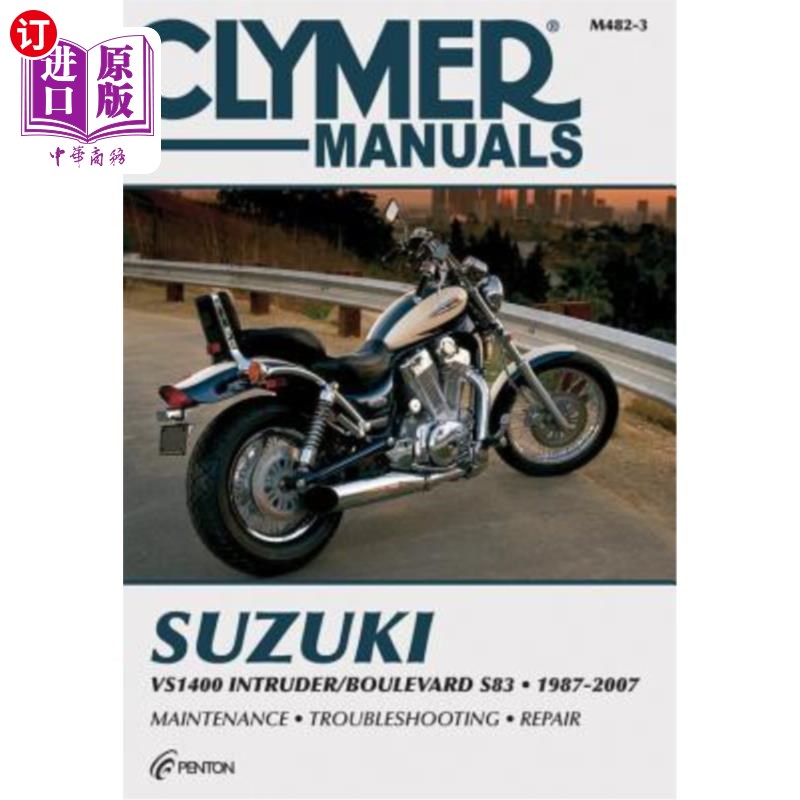 海外直订Suzuki Vs1400 Intruder/Boulevard S83 1987-2007 铃木Vs1400入侵者/大道S83 1987-2007