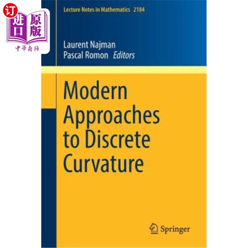 海外直订Modern Approaches to Discrete Curvature 离散曲率的现代方法