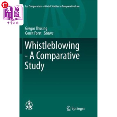 海外直订Whistleblowing - A Comparative Study
