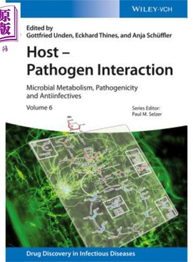现货 宿主 病原交感 微生物代谢 致病性与抗感染药 Host Pathogen Interaction 英文原版 Gottfried Unden【中商原版】Wiley
