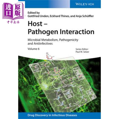 现货 宿主 病原交感 微生物代谢 致病性与抗感染药 Host Pathogen Interaction 英文原版 Gottfried Unden【中商原版】Wiley