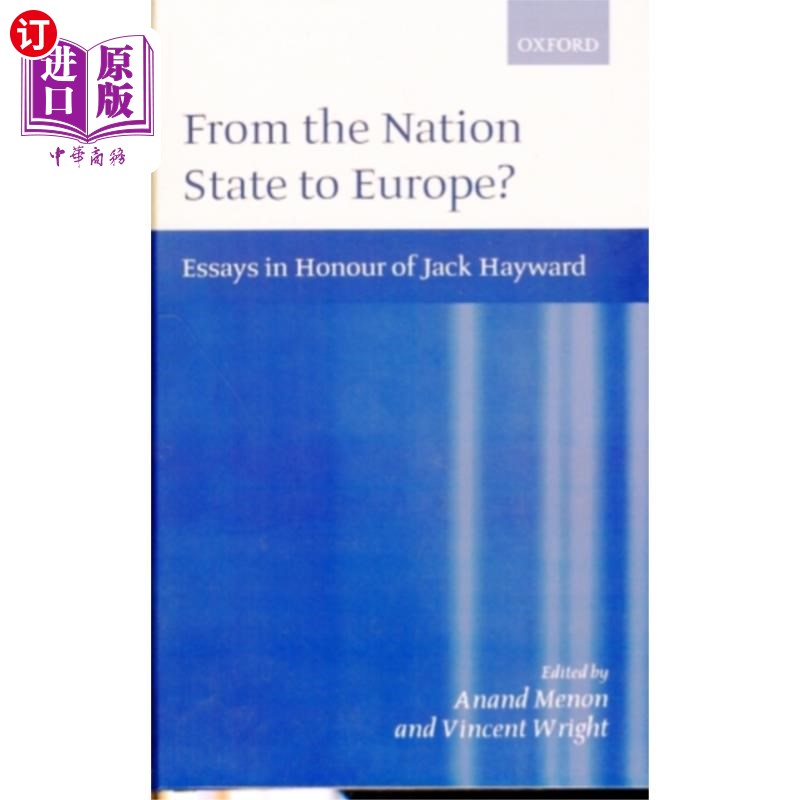 海外直订From the Nation State to Europe 从民族国家到欧洲