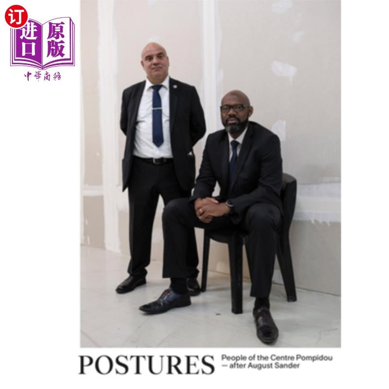 海外直订Florian Ebner & Andreas Langfeld: Postures: People of the Centre Pompidou--After Florian Eb