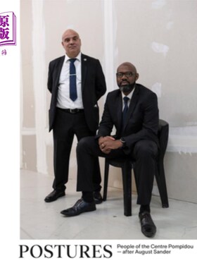 海外直订Florian Ebner & Andreas Langfeld: Postures: People of the Centre Pompidou--After Florian Eb