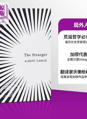 预售 诺贝尔文学奖得主1957年 加缪 局外人 英文原版 The Stranger Albert Camus