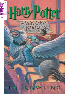 预售 哈利波特与阿兹卡班的囚徒 3 大字版 Large Print Harry Potter and the Prisoner of Azkaban 英文原版 JK Rowling【中商原?