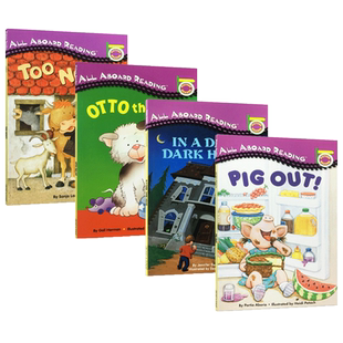 【中商原版】汪培珽初级阶段故事绘本4册 英文原版 All Aboard Reading(Picture Reader) 低幼亲子绘本 2-5岁