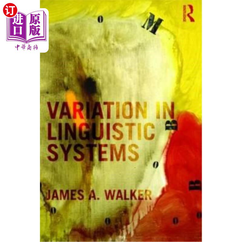 海外直订Variation in Linguistic Systems 语言系统的变化