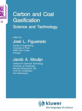 海外直订Carbon and Coal Gasification: Science and Technology 碳与煤气化：科学与技术