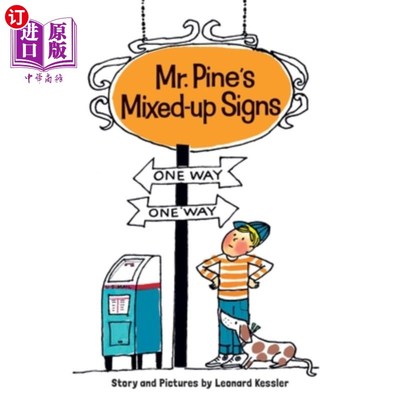 海外直订Mr. Pine's Mixed-Up Signs 派恩先生的混乱迹象