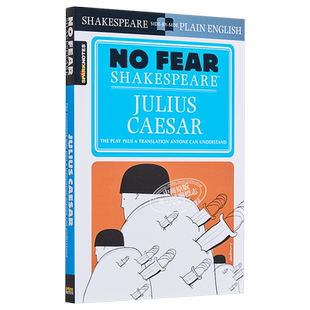 朱利叶斯 凯撒 无惧莎士比亚 英文原版 Julius Caesar No Fear Shakespeare William Shakespeare【中商原版】