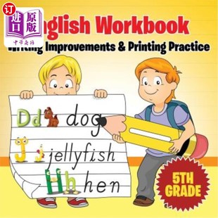 Workbook Writing Practice Grade 五年级英语练习册：写作改进与印刷实践 Printing English 海外直订5th Improvements