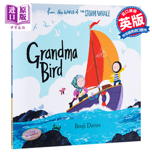 绘本 小鸟 Bird Grandma Davies班吉戴维斯：奶奶 英文原版 中商原版 现货 6岁 Benji